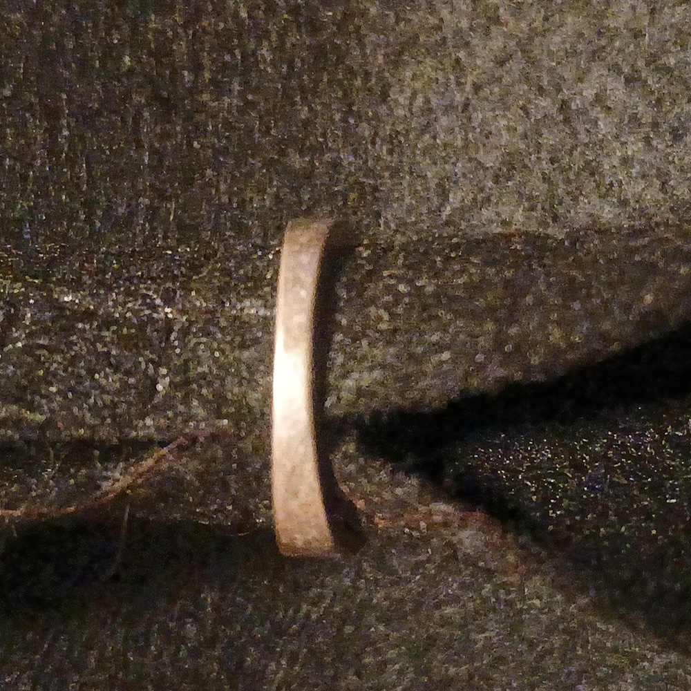 Silver Amber Ring - image 2